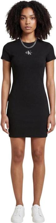 Image du produit Calvin Klein Robe Mini Bébé Côtes Monologo (M)