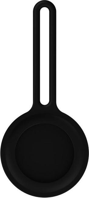 MU Style Housse en silicone AirTag avec boucle de fixation