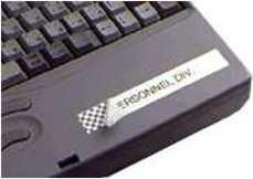 Image du produit Inkadoo Brother TZ-SE4 DirectLabel noir sur blanc laminé 18mm x 8m noir blanc (1.80 cm, Blanc, Noir)