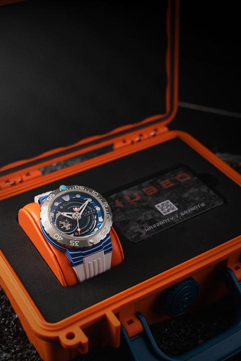 Actual product image Nubeo NB-6085-02 Men's watch Opportunity Automatic Limited 48mm 30ATM (Diving watch, 48 mm)