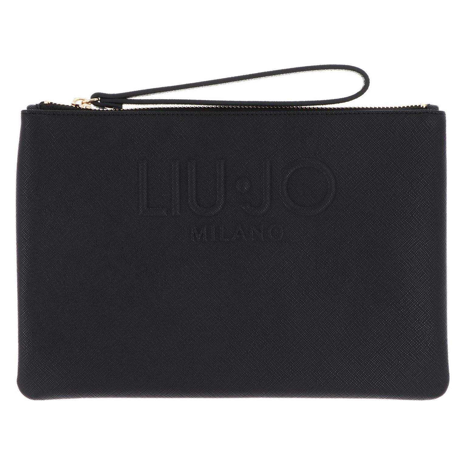 Liu Jo, Damen, Handtasche, Caliwen Envelope Bag, Schwarz