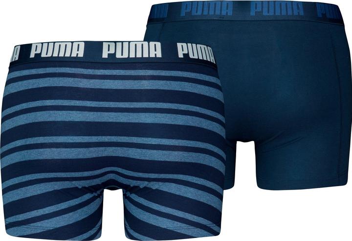Actual product image Puma Herren-Boxershorts „Everyday Heritage Stripe“ im 2er-Pack (L, pack of 2)