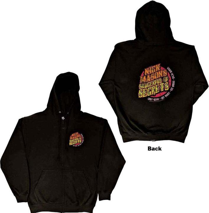 Actual product image Nick Masons Saucerful of Secrets Logo (Zipper-Hoodie) (L)