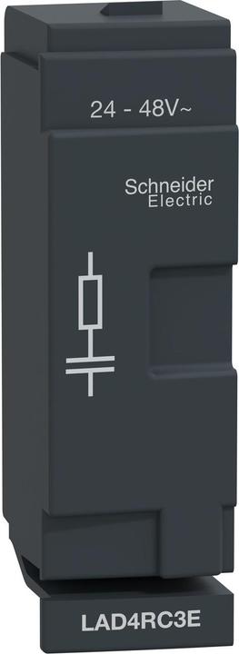 Produktbild Schneider Electric Beschaltungsmodul, RC-Glied, 24/48V für LAD4RC3E