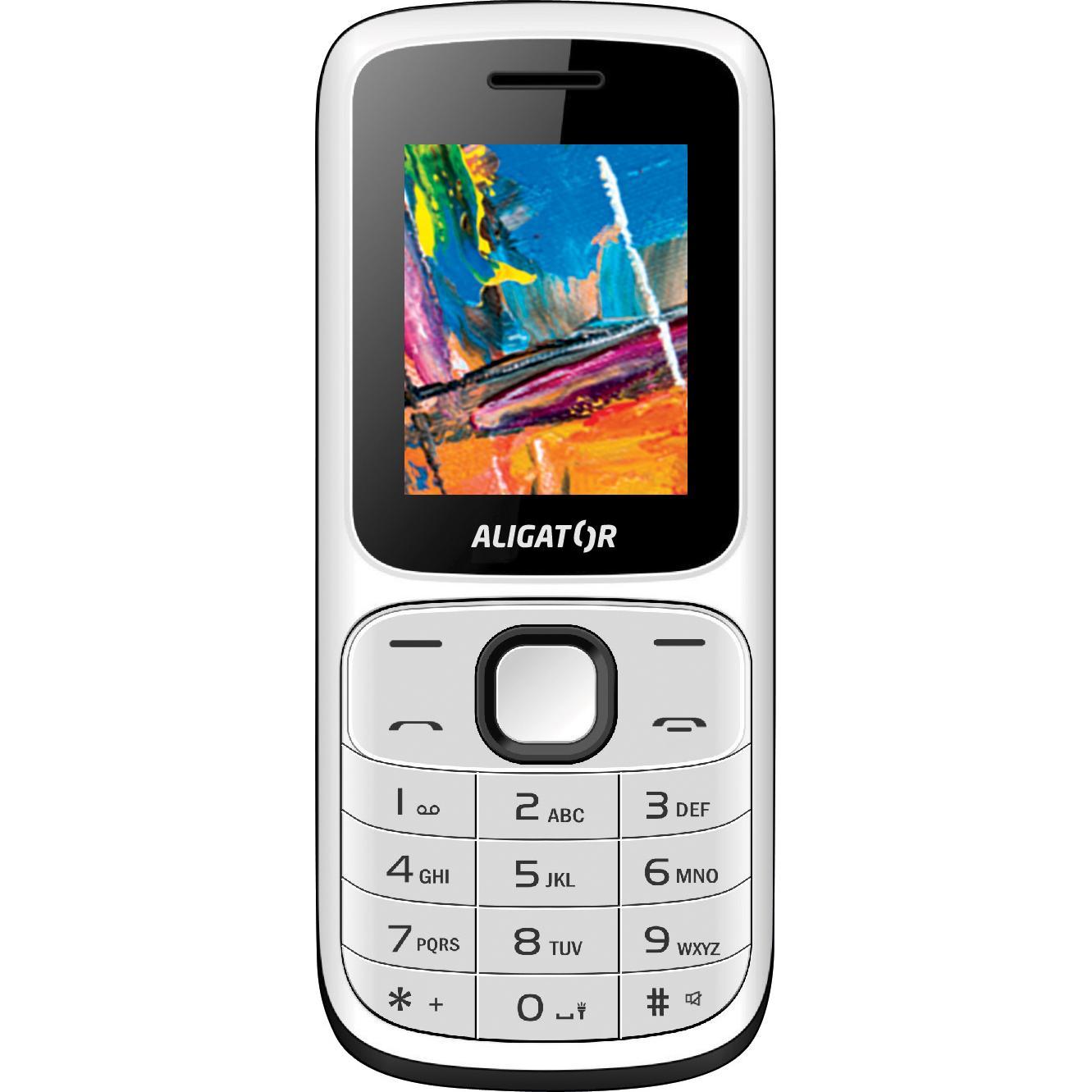 Aligator D210 (1.80", 2G), Tastenhandy, Weiss