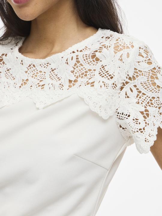 Produktbild Vila VICLARA Spitzen Oberteil mit kurzen Ärmeln (L)