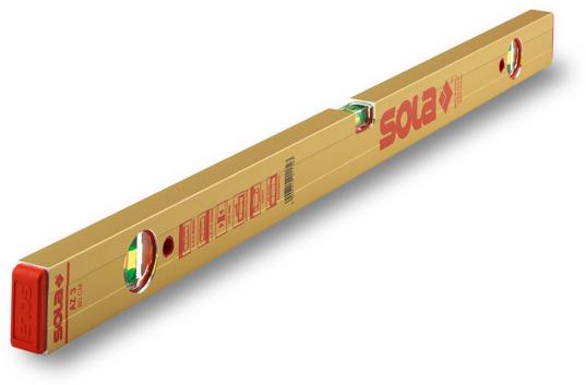 Actual product image Sola 01051301 AZH3/100 Wasserwaage Aluminium mit Füssen 100 cm (3 Libellen)