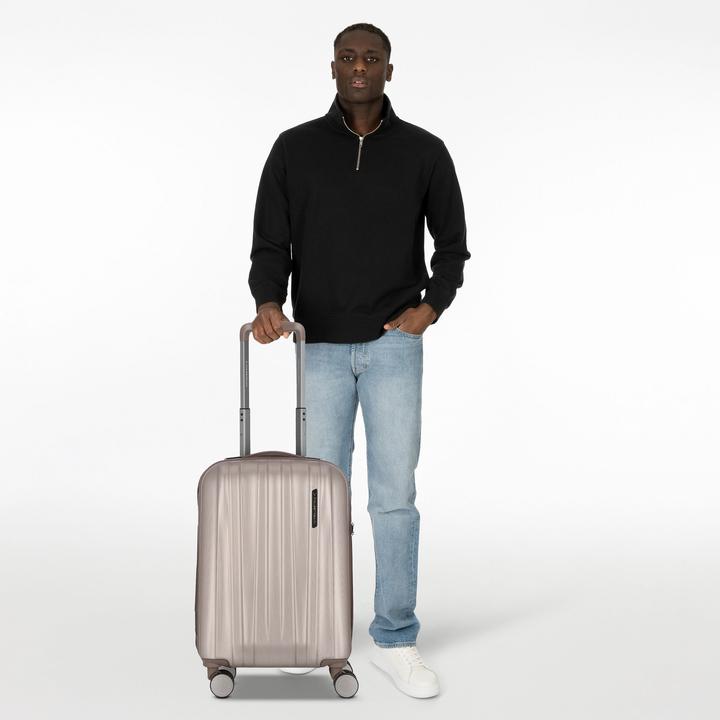 Produktbild Polestream Moonrock 4 Rollen Kabinentrolley 55 cm mit Dehnfalte (34 l)