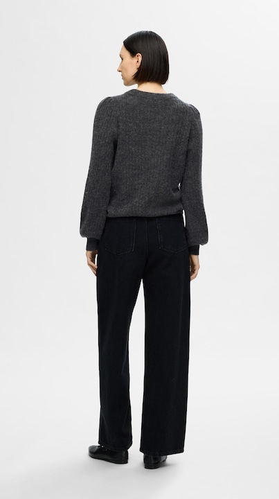 Image du produit Selected Femme Pull-over en maille à coupe structurée (M)