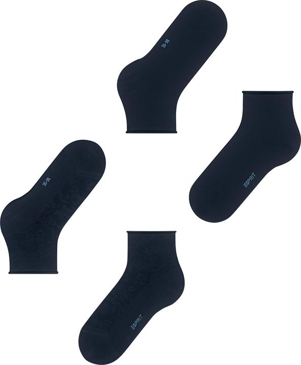 Produktbild Esprit Lacy Flowers 2-Pack Baumwollsocken (2er Pack, 35 - 38)