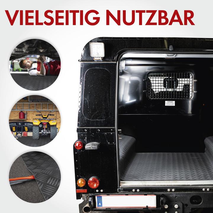 Immagine prodotto Walser Tappetino auto Odin ondulato 100x200 cm nero universale