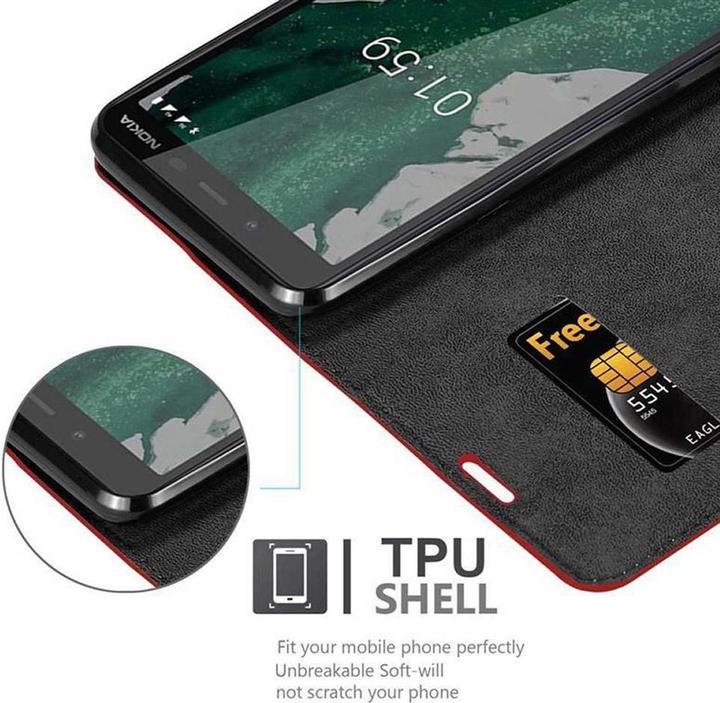 Productafbeelding Cadorabo Boek Onzichtbare Magneethoes (Nokia 1 Plus)