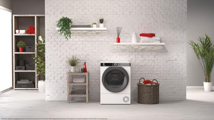 Immagine prodotto Hoover Asciugatrice NDPEH8A3TCBEXS-S H-DRY 500 Sinistra (8 kg, A sinistra)