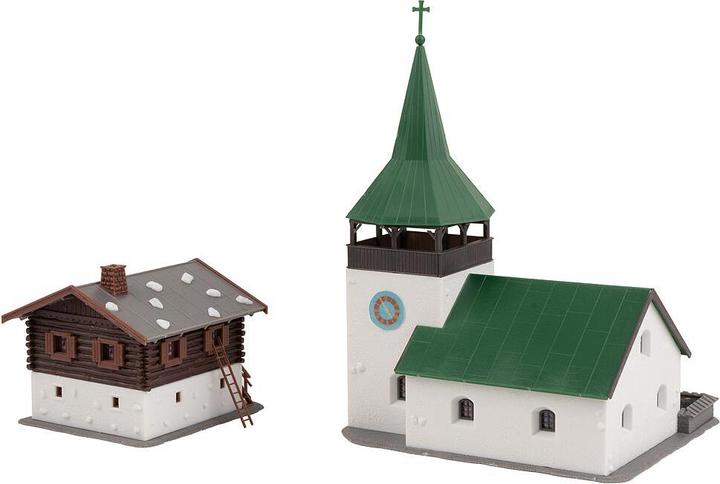 Faller 282775 - Maquette église De Village - Échelle 1:220 / Z - Neuf Sous Blister