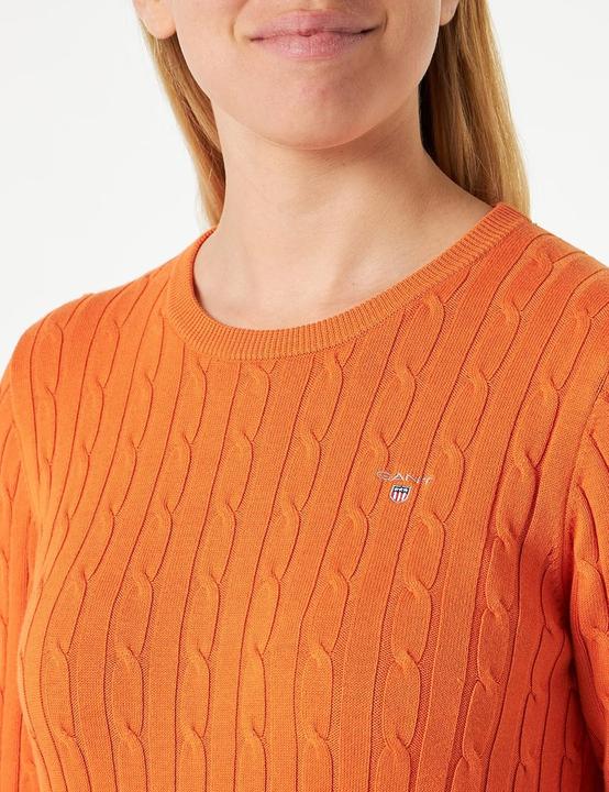 Produktbild GANT Maglione in Cotone Elasticizzato con Collo a C (L)