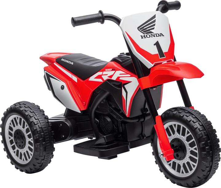 Homcom Kinder Elektro-Motorrad Kunststoff, Metall Rot (6 V)