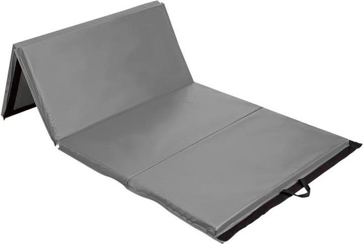 Produktbild HMS Faltbare Gymnastikmatratze Premium MGS01, 2400x1200mm, grau (50 mm)