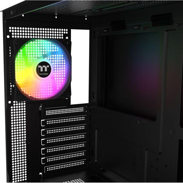 Produktbild Thermaltake View 270 Plus WS ARGB (schwarz/holz, Tempered Glass x 2, Holz-Struktur) (mATX, Mini-ITX, ATX, E-ATX)