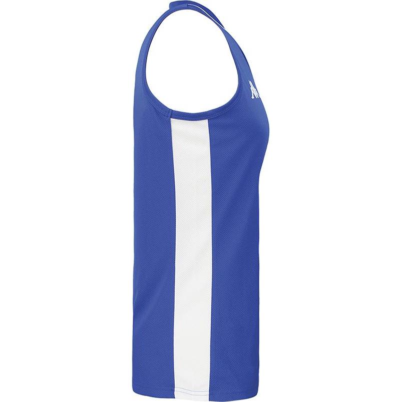 Thumbnail - Kappa, Damen, Sportshirt, Caira Match Shirt Damen (L), Blau, L