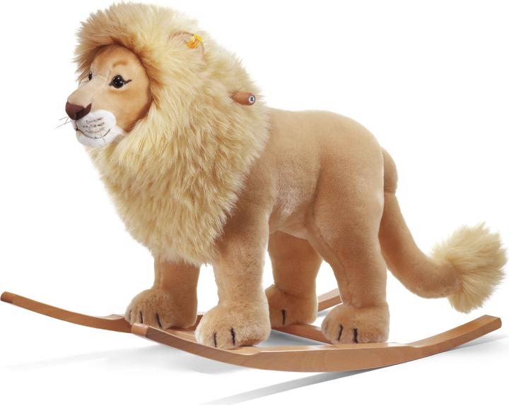 Image du produit Steiff Animal à bascule Leo Lion beige 70cm