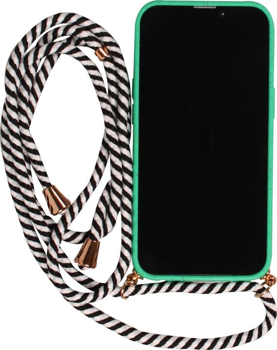 Actual product image PhoneLook Coque Bio Eco-Friendly nature avec cordon collier Turquoise