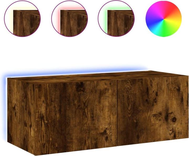 Produktbild vidaXL TV-Wandschrank (80 x 35 x 31 cm)