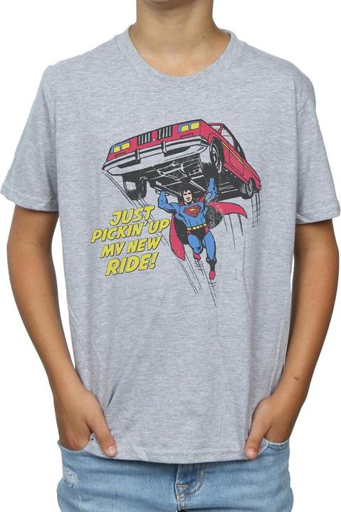 Actual product image Boys Superman New Ride T-Shirt (116)