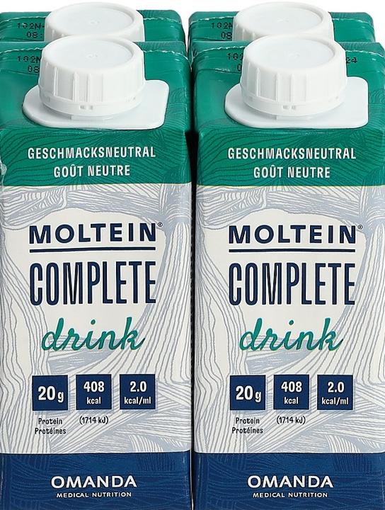 Produktbild Moltein Complete Drink Neutral (4x200ml) (4 x 20 cl)