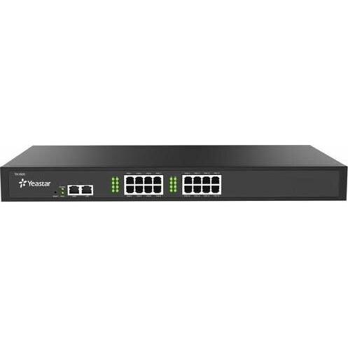 Thumbnail - Yeastar VoIP-Gateway TA1600 16xFXS RJ11 bzw. 1xFXS RJ21, Router