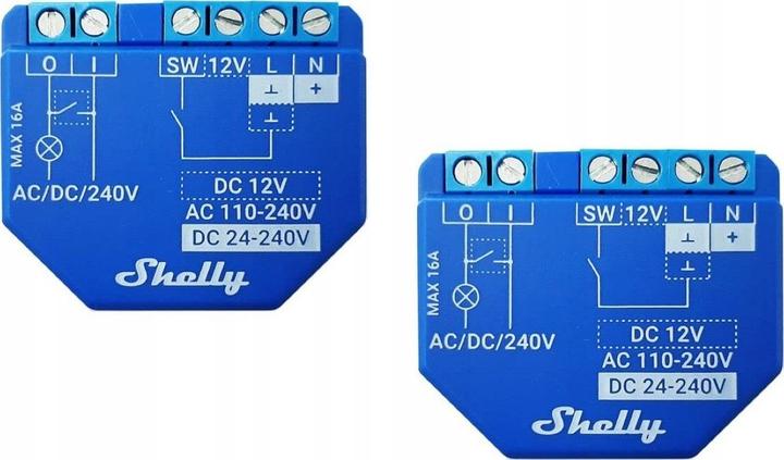 Image du produit Shelly Plus 1 (Actionneur de commutation)