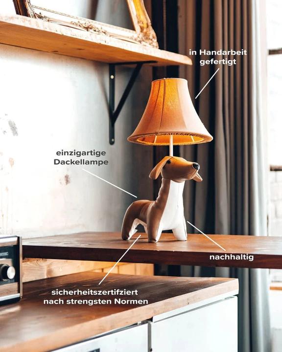 Immagine prodotto Happy Lamps Waldi il bassotto (470 lm)