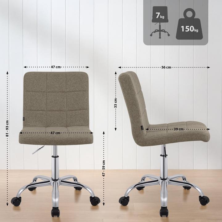 Immagine prodotto CLP Arbeitshocker Darfield (47 - 59 cm)