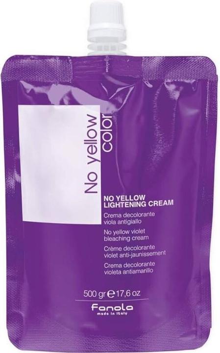 Produktbild Fanola No Yellow Violet Bleaching Cream 500 g (Gelb, Violett)