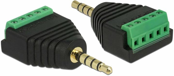 Actual product image Delock Terminal block 3.5mm jack plug (Accessories)
