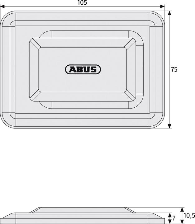 Actual product image Abus Gs60