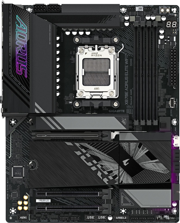 Produktbild Gigabyte X870E AORUS ELITE WIFI7 (AM5, AMD X870E, ATX)