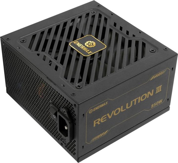 Image du produit Enermax Power Supply 850W Revolution3 80+ Gold Black FULLMOD (850 W)