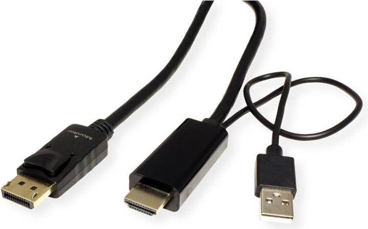 Roline HDMI (Typ A) — DisplayPort (3 m, DisplayPort, 1.2)
