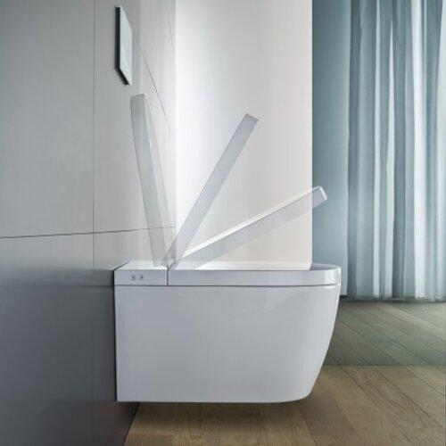 Produktbild Duravit Dusch-WC Set Starck f Lite Tiefspler ohne Splrand wei 650001012004310