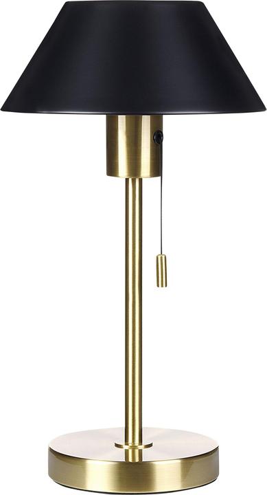 Productafbeelding Beliani Tafellamp Metaal Zwart/Goud 37 cm CAPARO (E27)