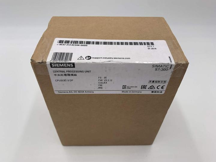 Actual product image Siemens CPU 313C-2 DP 16DE/16DA 128K/bits 6ES7313-6