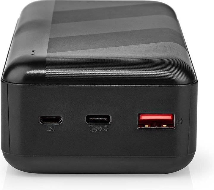 Immagine prodotto Nedis powerbank | 32000 mAh | 2,4 / 3,0 / 3,25 A | Numero di uscite: 2 | Connessione di uscita: 1x US (32000 mAh, 65 W, 111 Wh)