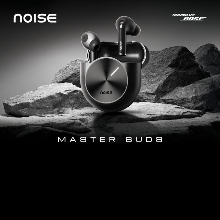 Actual product image Noise Master Buds Truly Wireless Earbuds ANC Titanium (44 h, Wireless)