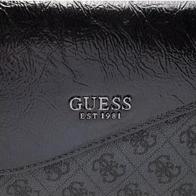 Produktbild Guess Convertible Xbody Flap, Textile Crossbody Bag, Black, 85 x 50