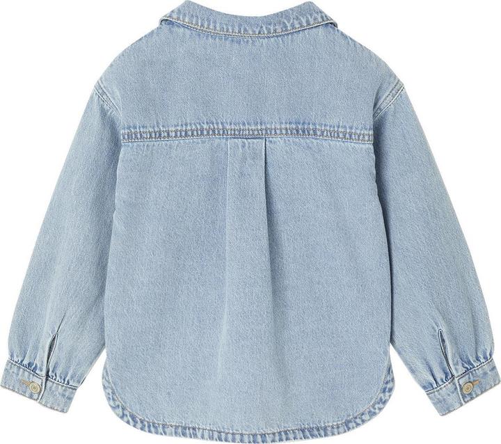 Produktbild Vertbaudet Weites Mädchen Jeanshemd (98)
