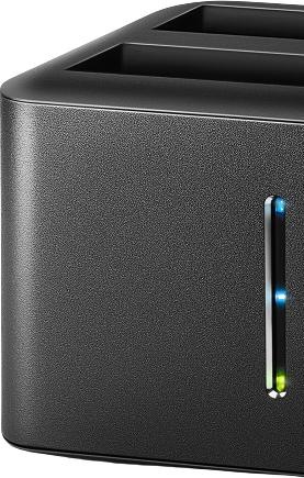 Actual product image Axagon ADSA-D25 storage drive docking station USB 3.2 Gen 1 (3.1 Gen 1) Type micro-B Black (2.5")