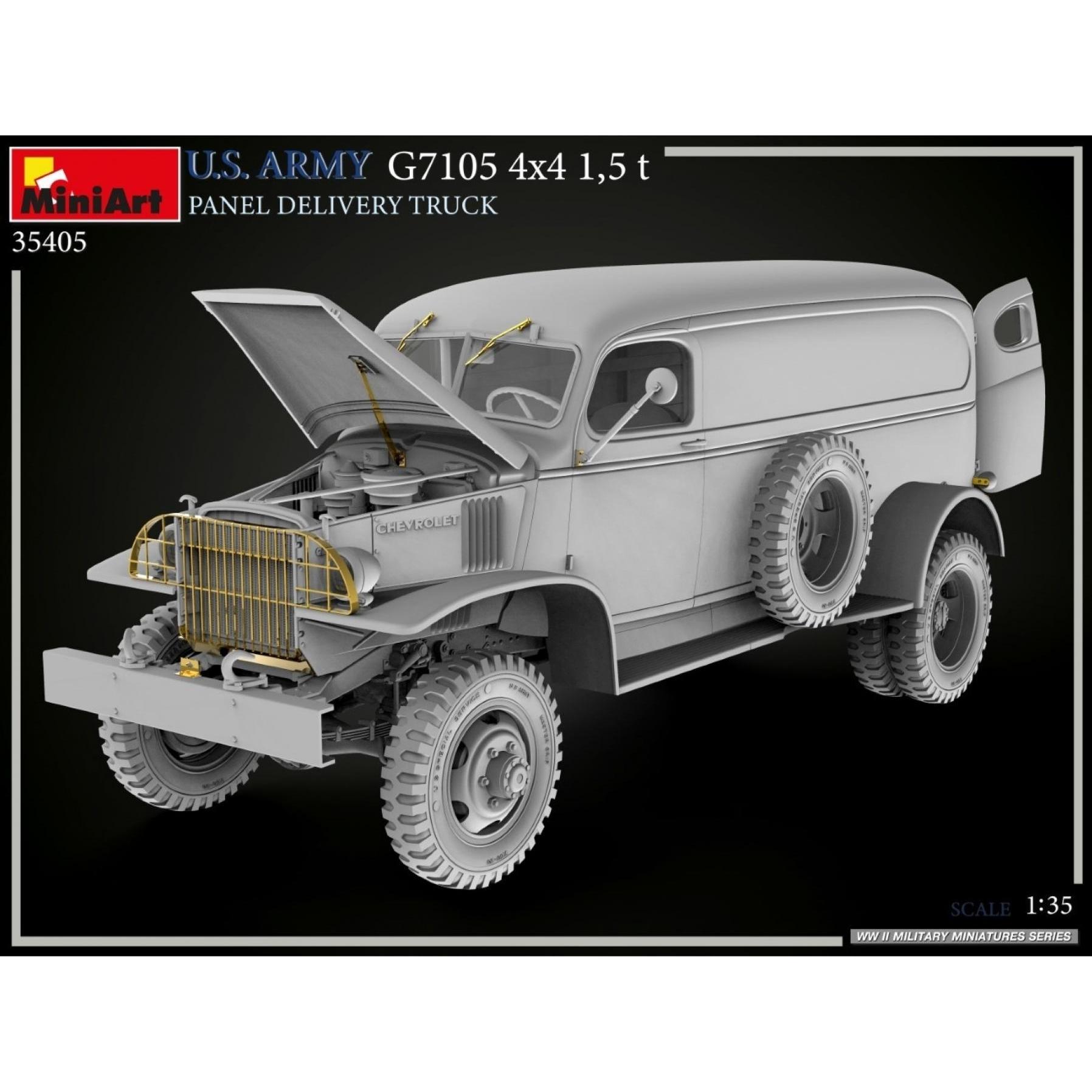 Thumbnail - Other 1:35 US 4x4 G7105 1,5to Lieferwagen