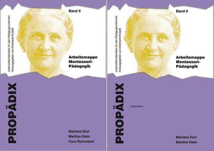 Produktbild Arbeitsmappe Montessori-Pädagogik (Deutsch, Cora Ruhrmann, Mariana Durt, Martina Klein, 2013)
