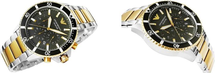 Actual product image Emporio Armani Diver (Chronograph, 43 mm)