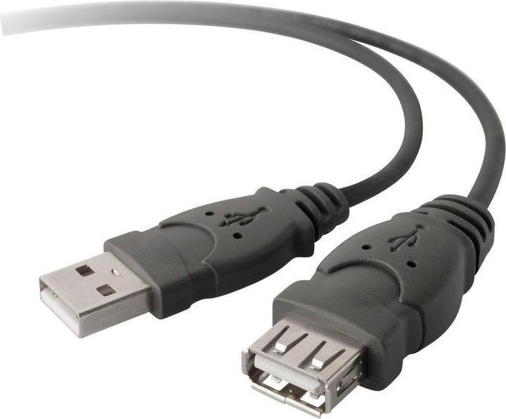 Immagine prodotto Belkin Cavo di prolunga USB (4.80 m, USB 2.0, 2.50 W)